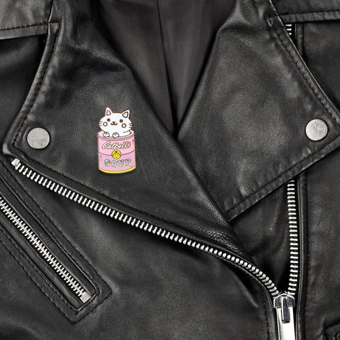 Pop Art CatBell's Soup Pin